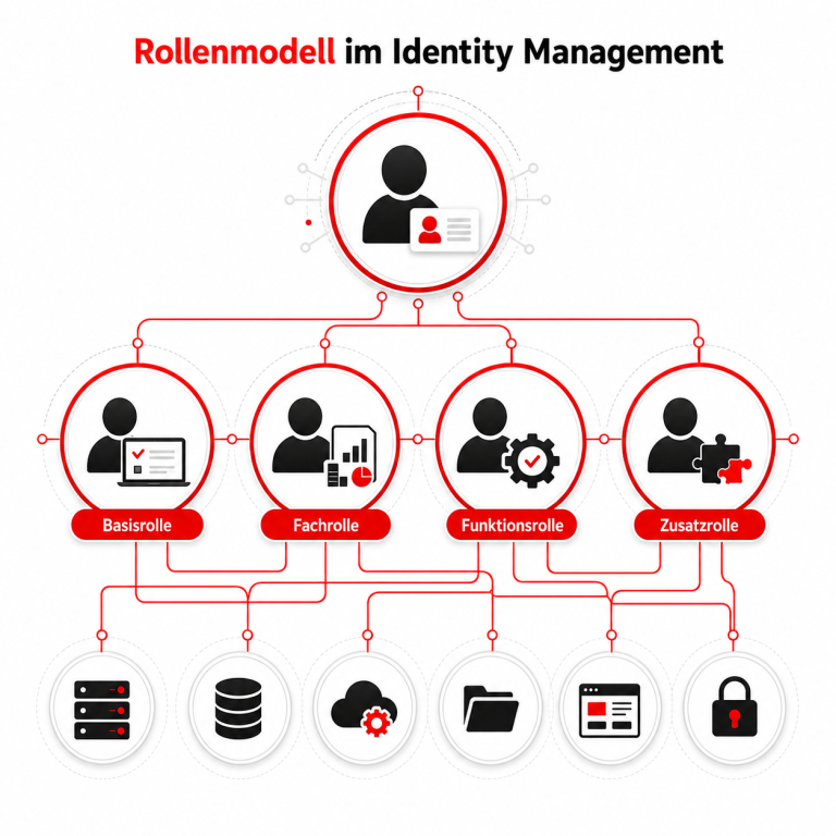AI generated by ChatGPT AI generierte Übersicht IAM mit Rollenmodell